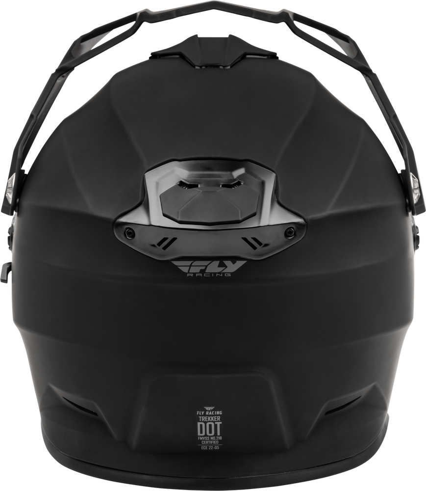 Fly Racing Trekker Cold Weather Solid Helmet Electric Shield - Matte Black - 73-31366