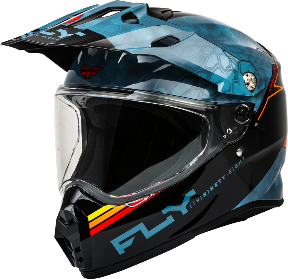 Fly Racing Trekker Kryptek Conceal Helmet - 73-7030 - Slate/Black/Red
