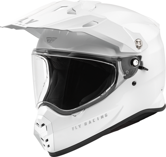 Fly Racing Trekker Solid Helmet - 73-7037 - White