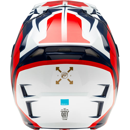 Fly Racing Formula CP Krypton Helmet - Red/White/Navy - 73-0037