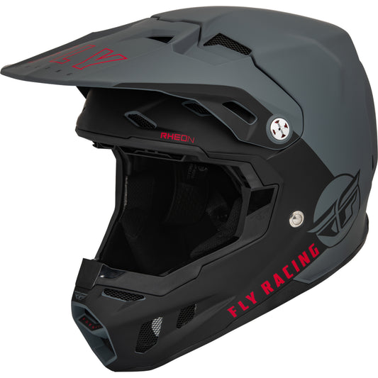 Fly Racing Formula CC Centrum Helmet - Matte Grey / Black - 73-4321