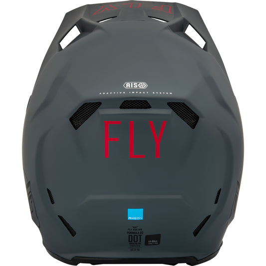 Fly Racing Formula CC Centrum Helmet - Matte Grey / Black - 73-4321