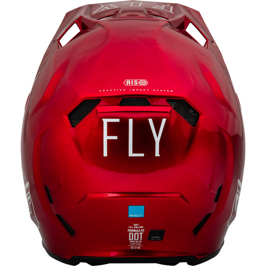 Fly Racing Formula CC Centrum Helmet - Metallic Red / White - 73-4323