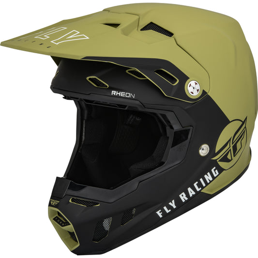 Fly Racing Formula CC Centrum Helmet - Matte Olive Green/Black - 73-4324