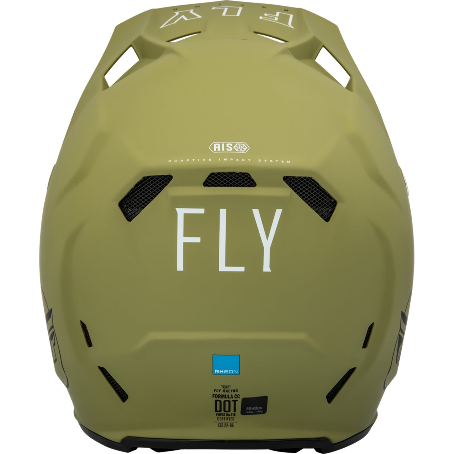 Fly Racing Formula CC Centrum Helmet - Matte Olive Green/Black - 73-4324