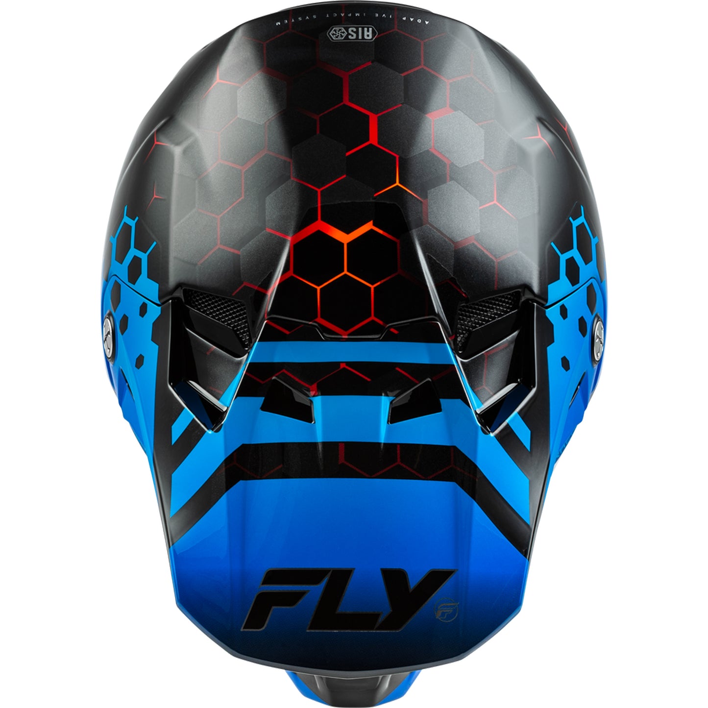 Fly Racing Formula CC Tektonic Carbon Fiber Helmet - Black / Blue / Red - 73-4330