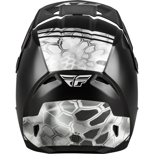 Fly Racing Kinetic Verdict Kryptek Helmet - Black / Grey - 73-8728