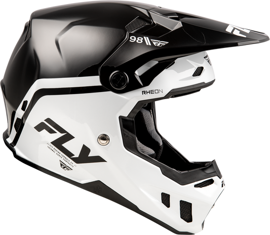 Fly Racing Formula-CC Objective Helmet - Black/White - 73-4349