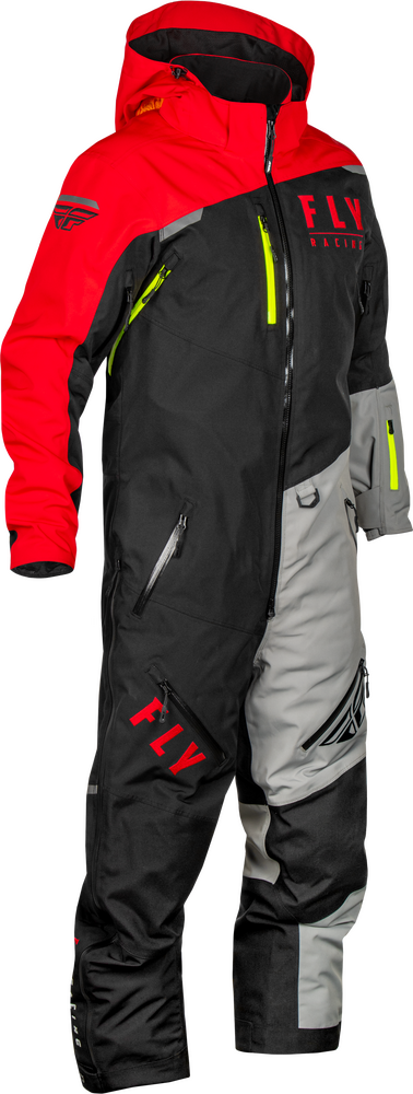 Fly Racing Cobalt Snowmobile Monosuit Shell - Red / Black - 470-4361