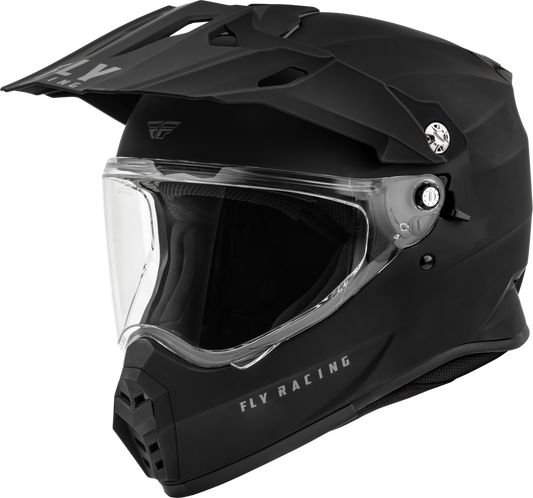 Fly Racing Trekker Solid Helmet - 73-7036 - Matte Black