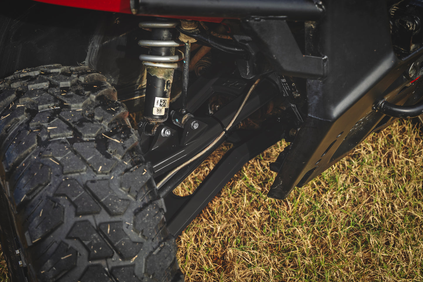 Rough Country Black Aluminum High Clearance +2" Forward Control Arms for 2018-20 Polaris Ranger 1000XP