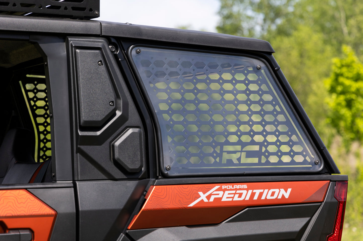 Rough Country Bed Side Rear Windows for Polaris XPEDITION ADV 5