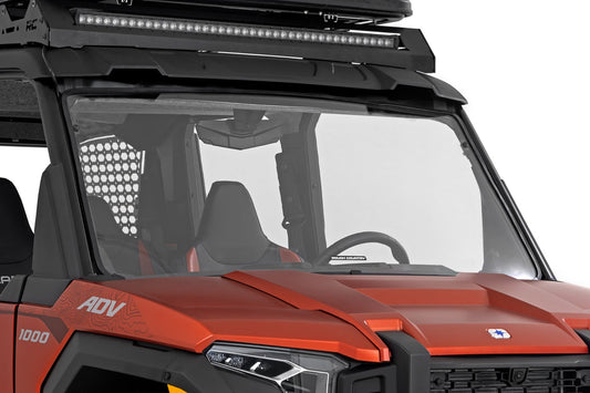 Rough Country Full Windshield - Scratch Resistant - for Polaris Xpedition