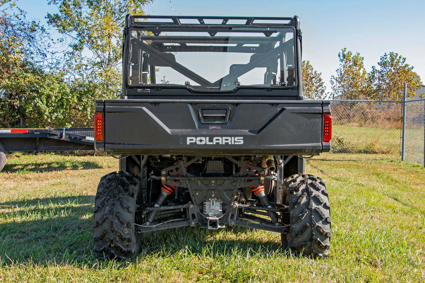 Rough Country Rear Cab Panel - Polaris Ranger XP 1000
