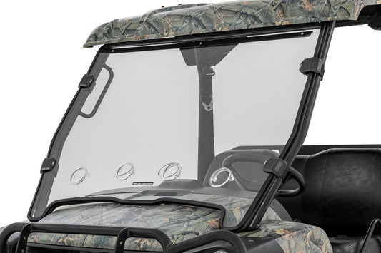 Rough Country Full Windshield - Vented - for Select John Deere Gator Models