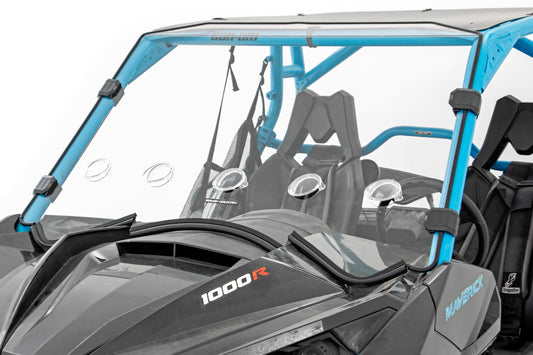 Rough Country Vented Full Windshield - for Can-Am Maverick Max 1000R X