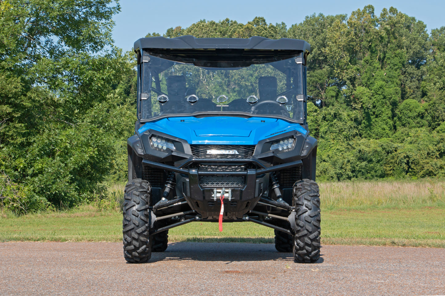 Rough Country Vented Full Windshield - for Honda Pioneer 1000