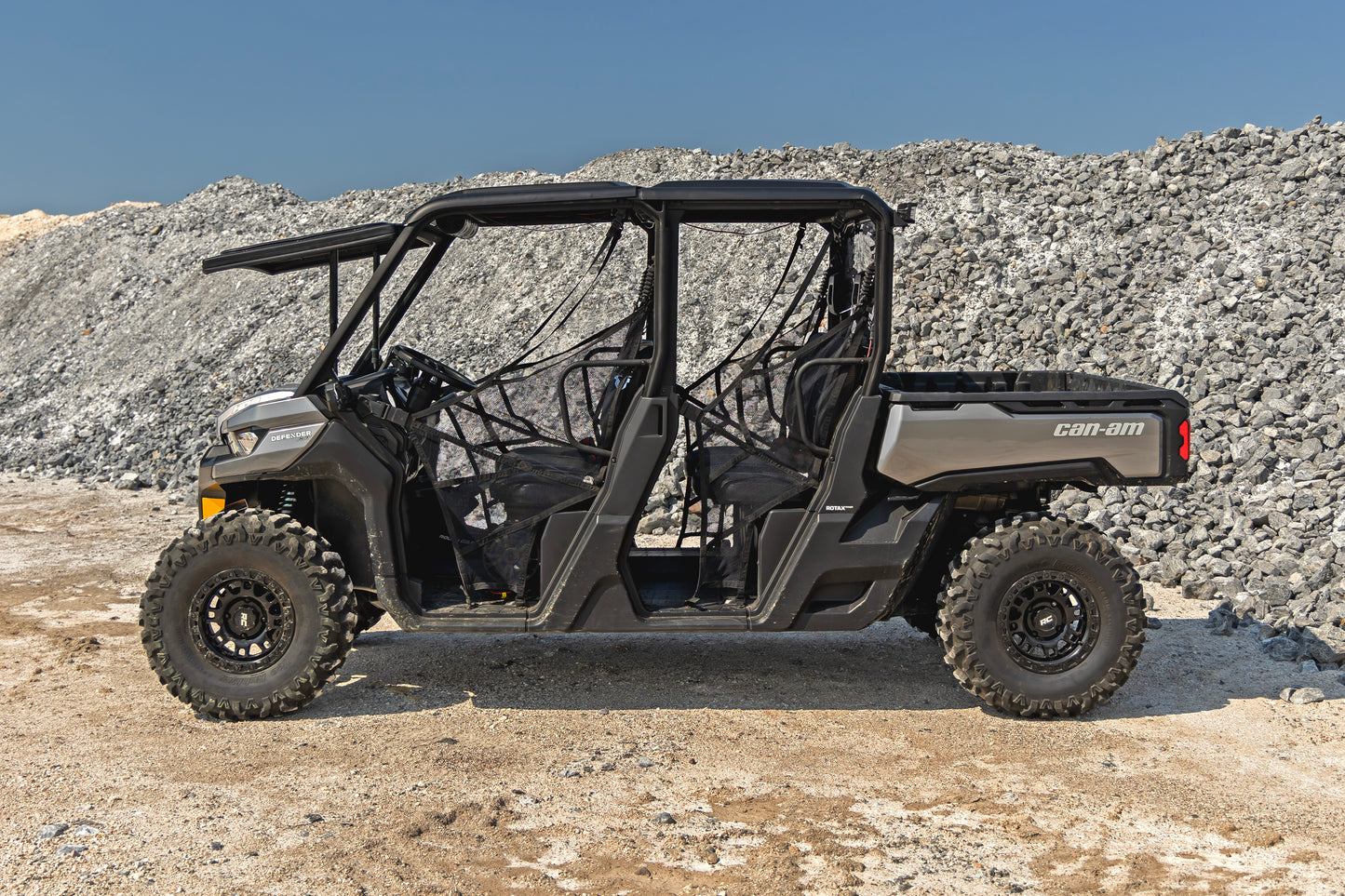 Rough Country Electric Tilt Glass Windshield for Can-Am Defender HD8/HD9/HD10