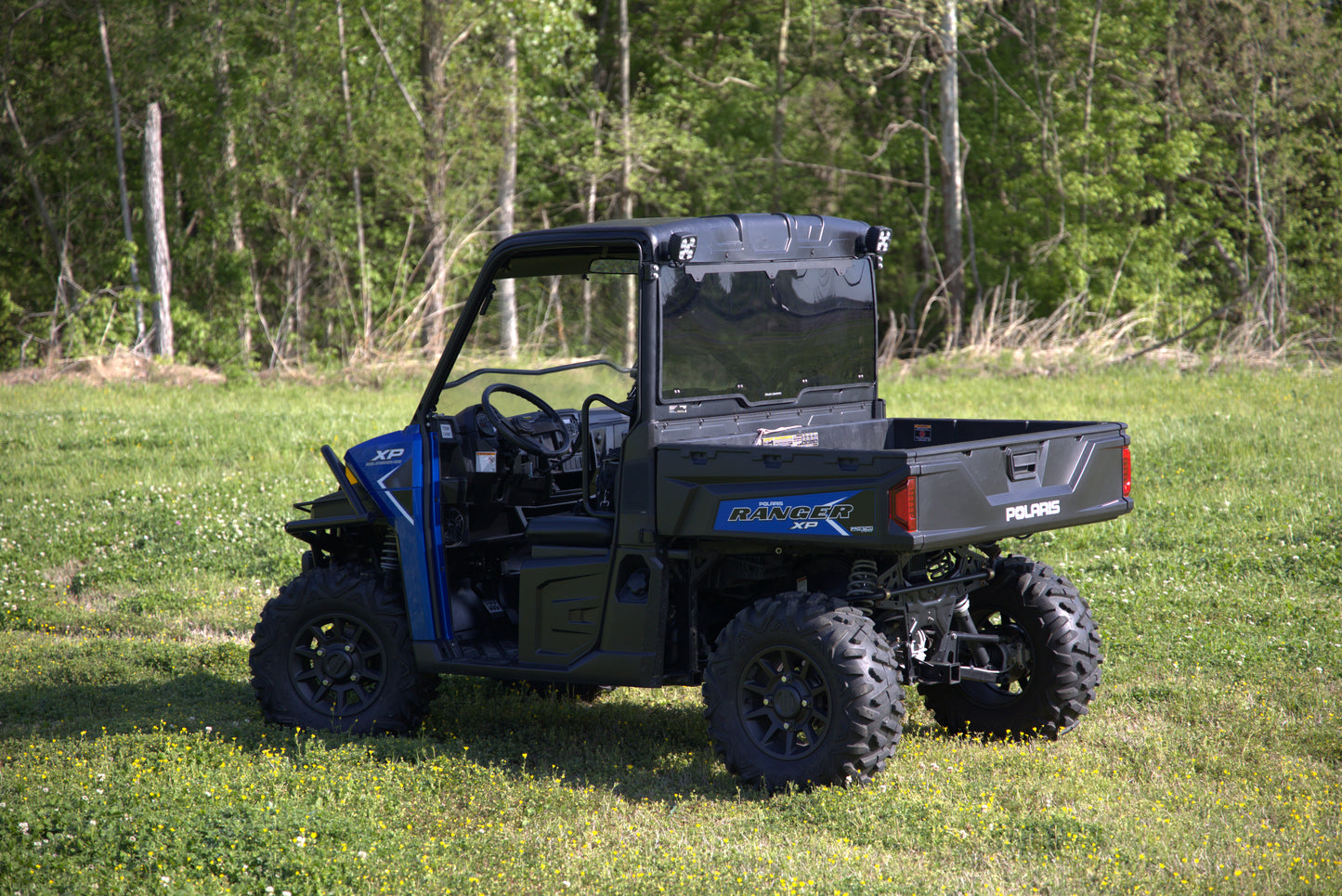 Rough Country Tinted Rear Cab Panel - Polaris Ranger XP 1000