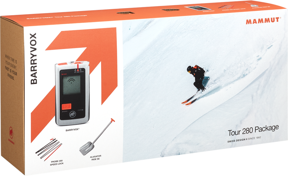 Mammut Barryvox 1 Tour 280 Package (Shovel, Probe & Avalanche Transceiver) - 2620-00250