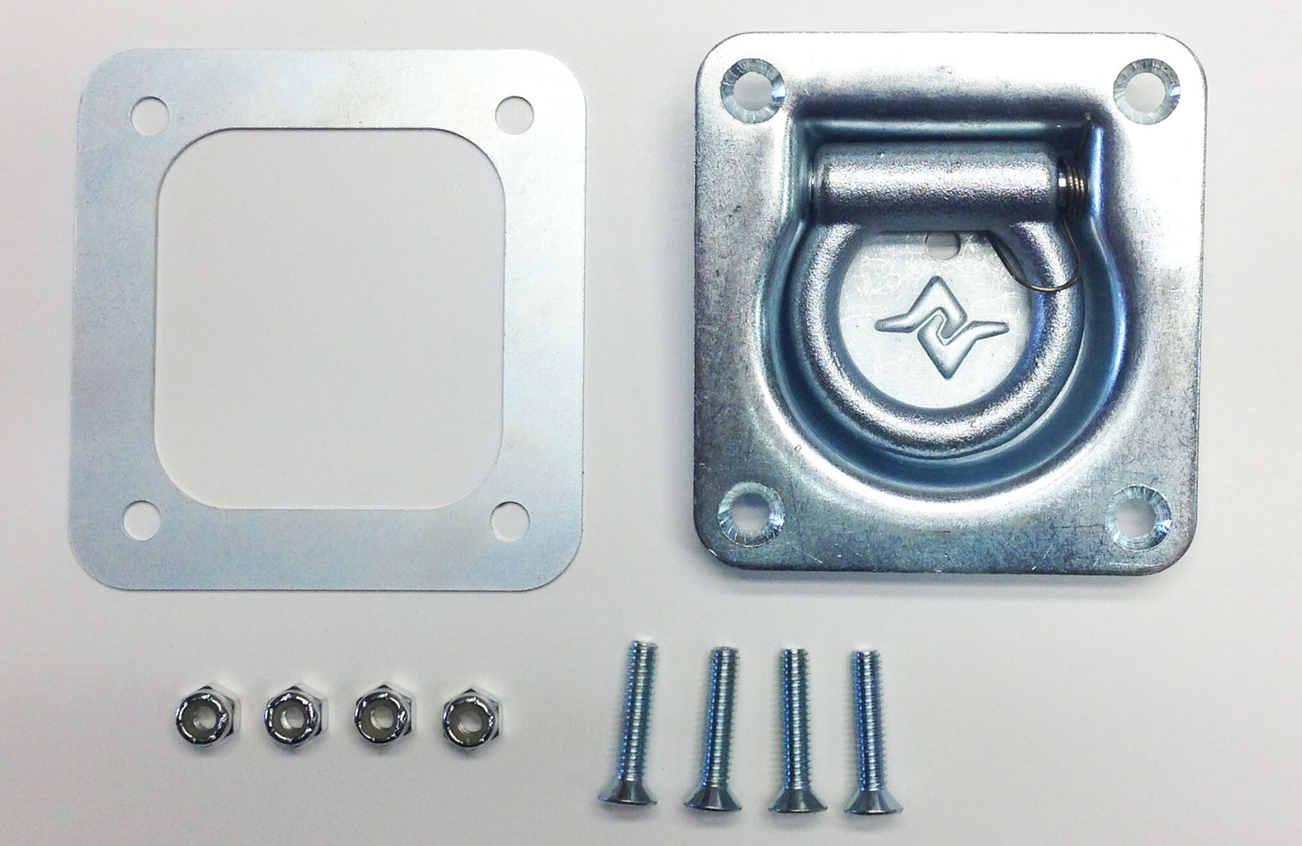 Caliber Trailer D-Ring Kit - Zinc Coated - 42-5022