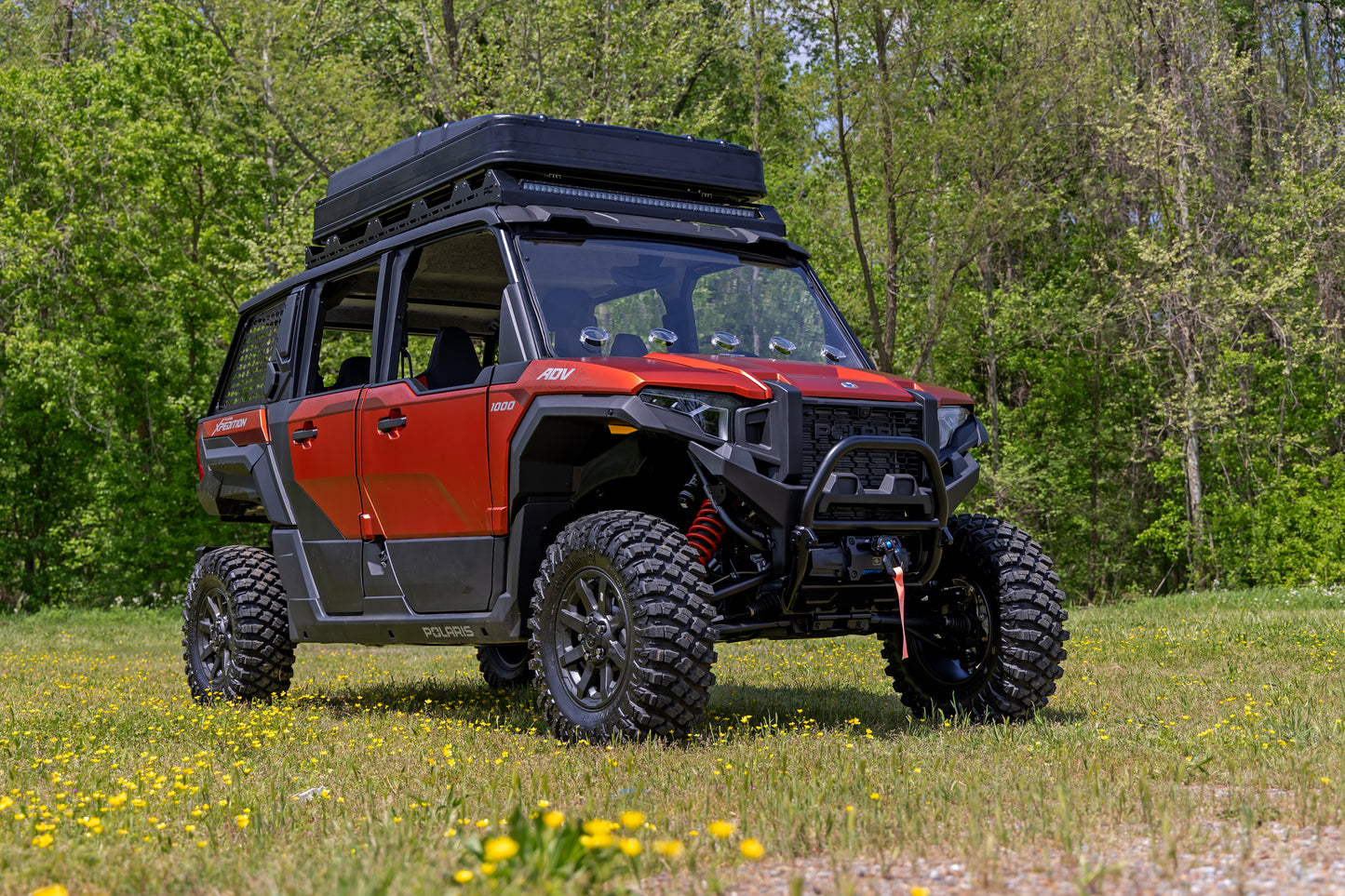 Rough Country Full Windshield - Vented - for Polaris Xpedition