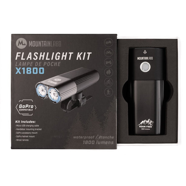Mountain Lab X1800 Flashlight Kit