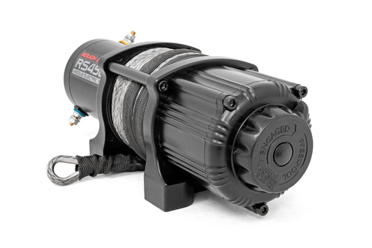 Rough Country 4500-LB UTV Winch with Synthetic Rope & Wireless Remote