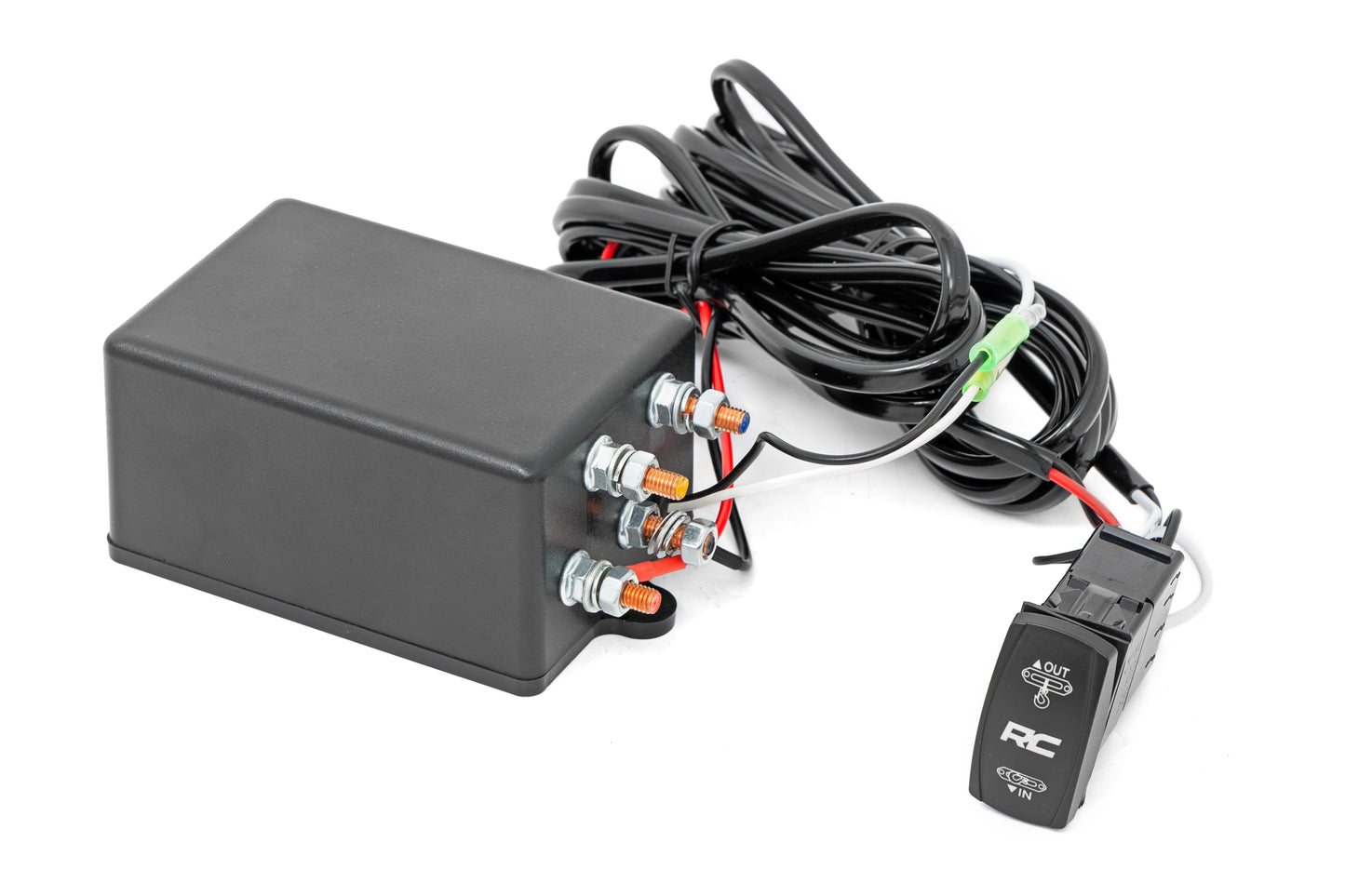 Rough Country 4500-LB UTV Winch with Synthetic Rope & Wireless Remote