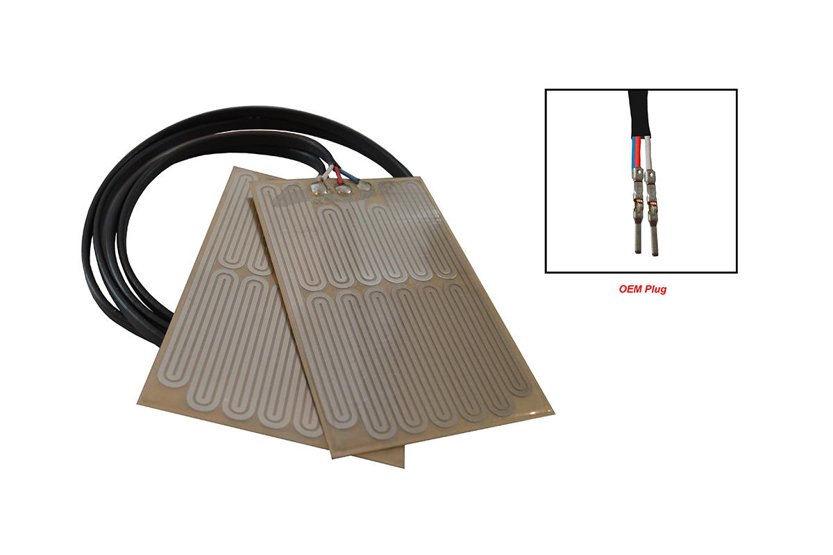 RSI Plug & Play Grip Heaters Std Length Ski-Doo/ Lynx 2 Wire Non-Gen 4 - 590-01016