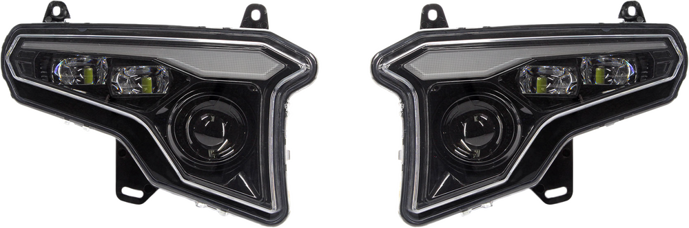 XTC Power Products Headlight W/Amber Turn Signals - 630-1151