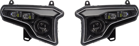 XTC Power Products Headlight W/Amber Turn Signals - 630-1151