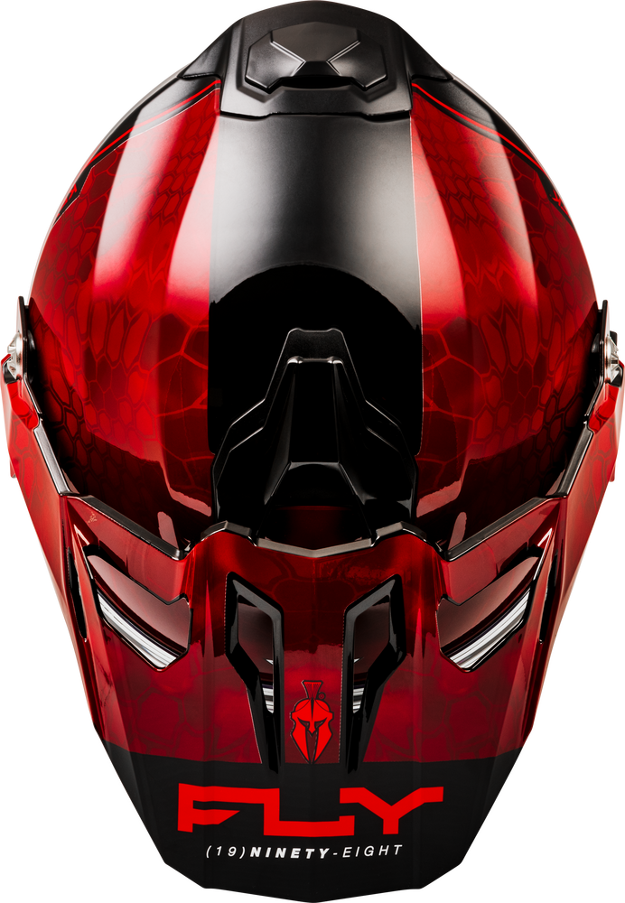Fly Racing Trekker Kryptek Conceal Helmet - 73-7029 - Red/Black