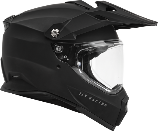 Fly Racing Trekker Solid Helmet - 73-7036 - Matte Black
