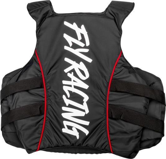 Fly Racing Pullover Flotation Life Vest - 221-30300 - Black/White/Red