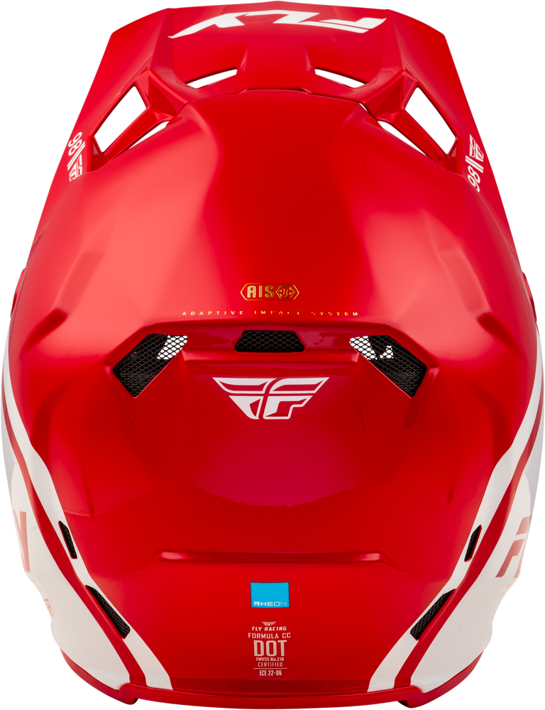 Fly Racing Formula-CC Objective Helmet - Red/White - 73-4347