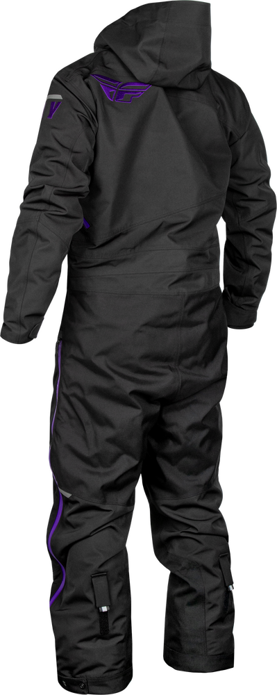 Fly Racing Cobalt Snowmobile Monosuit Shell - Black / Purple - 470-4359