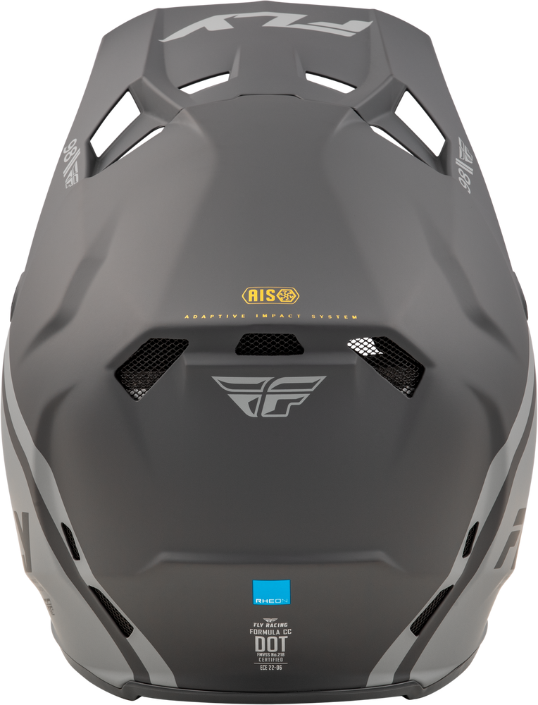 Fly Racing Formula-CC Objective Helmet - Matte Black/Grey - 73-4346