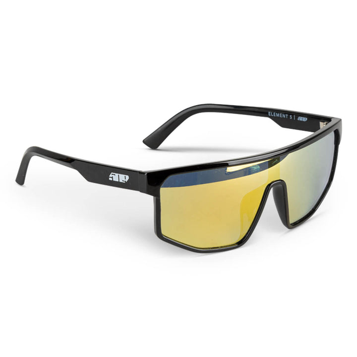 Polarized Gold Mirror with Smoke Tint
