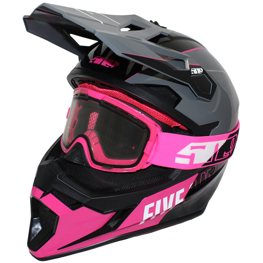 509 Tactical 2.0 Helmet With Fidlock & Kingpin Goggle Bundle - Pink