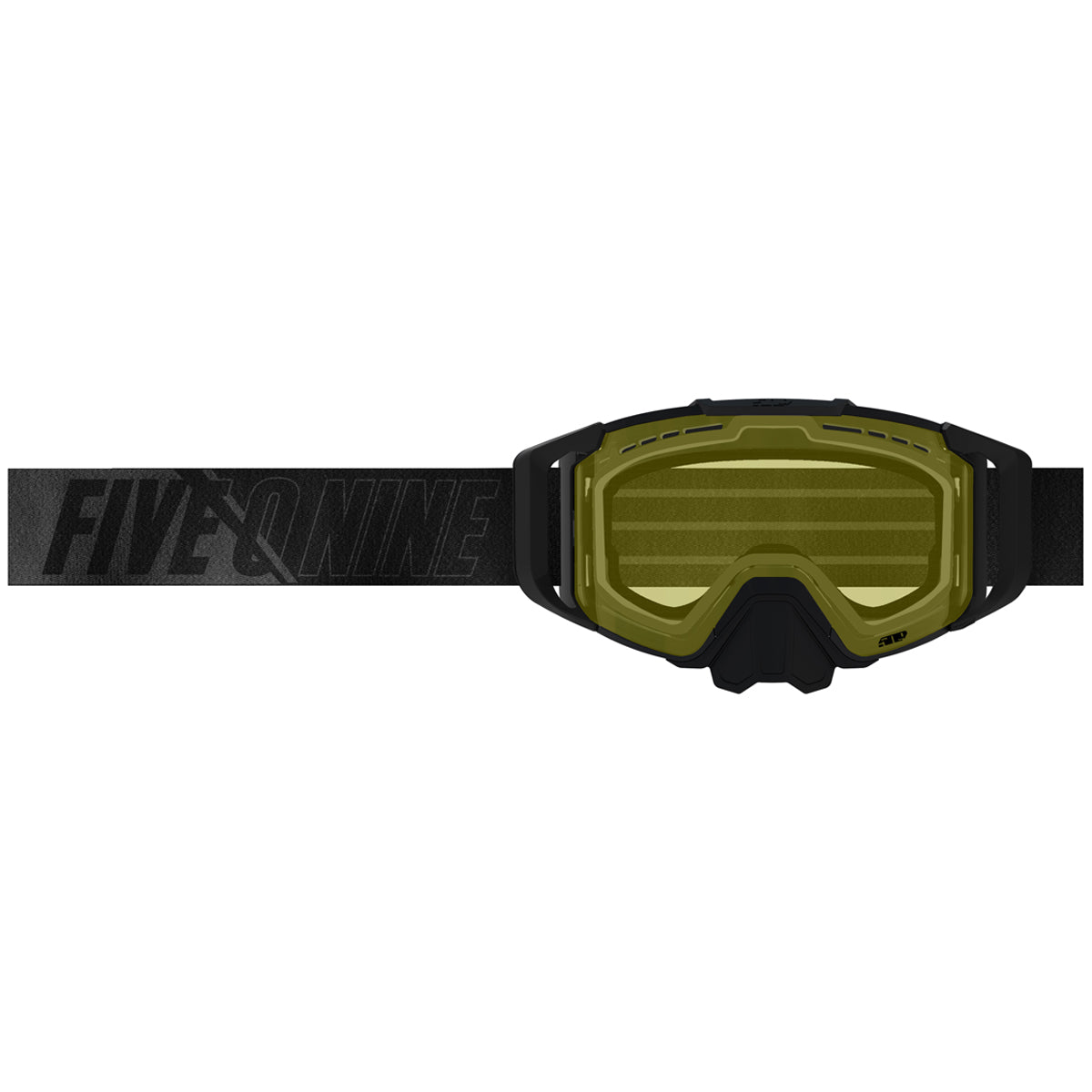 509 Sinister X6 Snow Goggle - Black with Yellow - F02003100-000-004