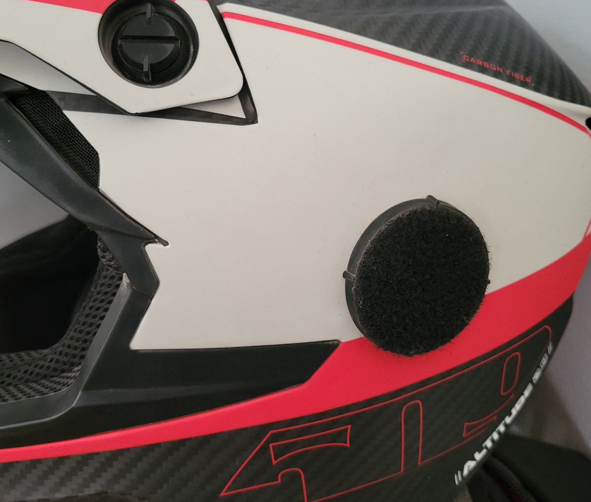509 Short Strap Mount Kit for Altitude 2.0 helmet - Black - F02009400-000-001
