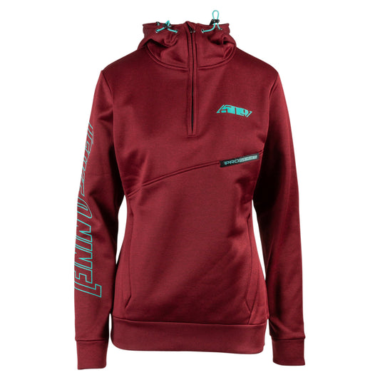 509 Women's Pro Series Sector Quater Zip Hoodie - F09004801