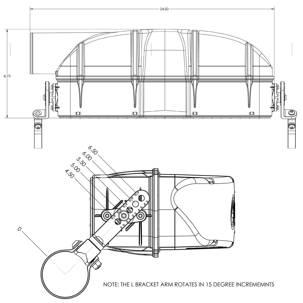 Particle Separator for 2020-2025 Kawasaki KRX 1000