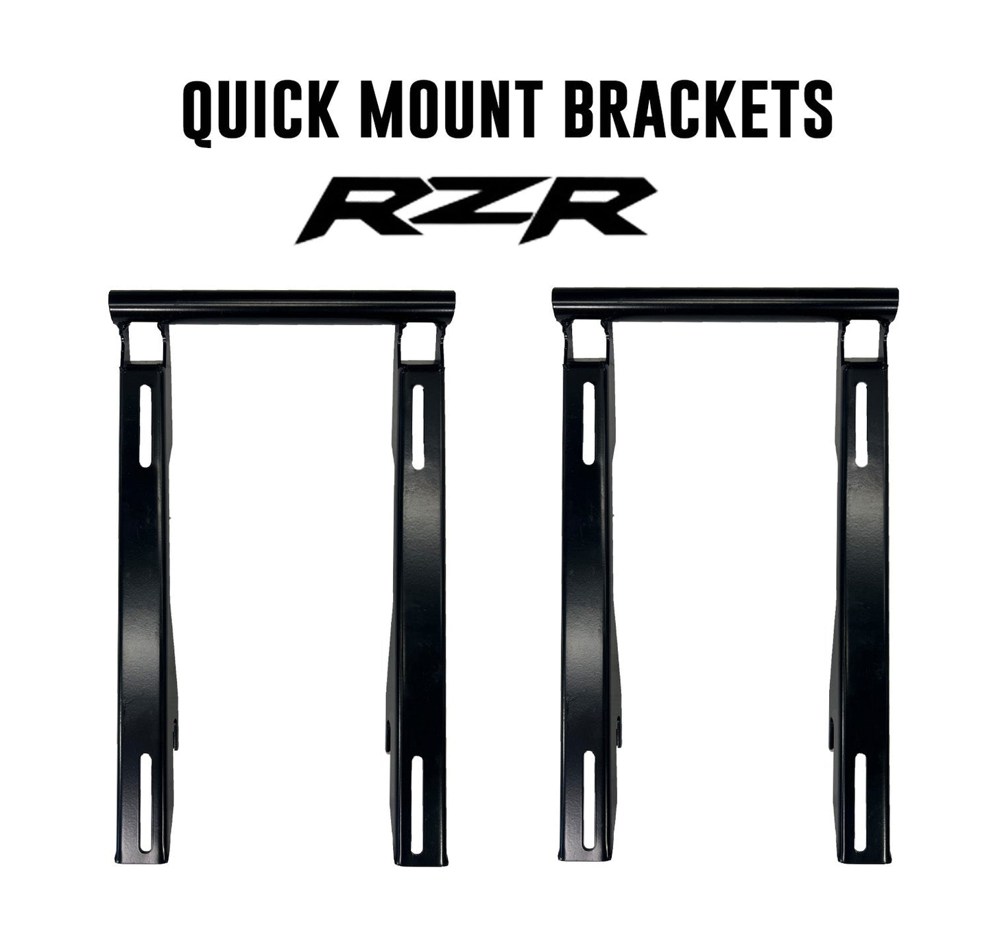 RZR PRO (Turbo R, Pro R, Pro) 2 and 4 Seater Suspension "Weekender" Series Pair of Front Bucket Seats W/ Quick Mount Bracket (2020-2025)