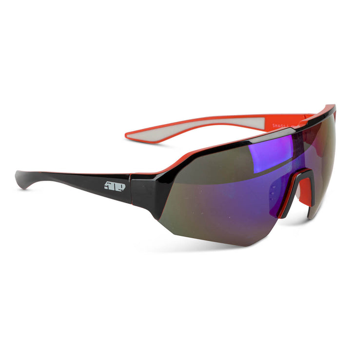 Polarized Dark Blue Mirror with Smoke Tint