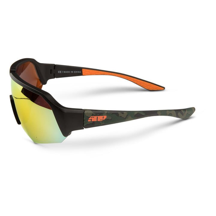 Polarized Fire Mirror with Amber Tint
