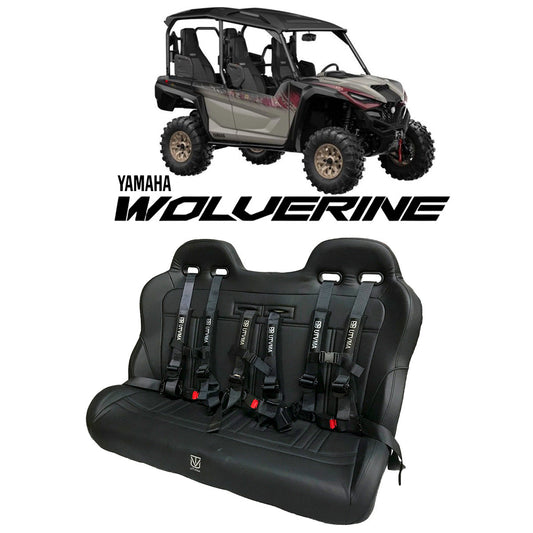 Wolverine RMAX 4 Rear Bench Seat (2021-2024)