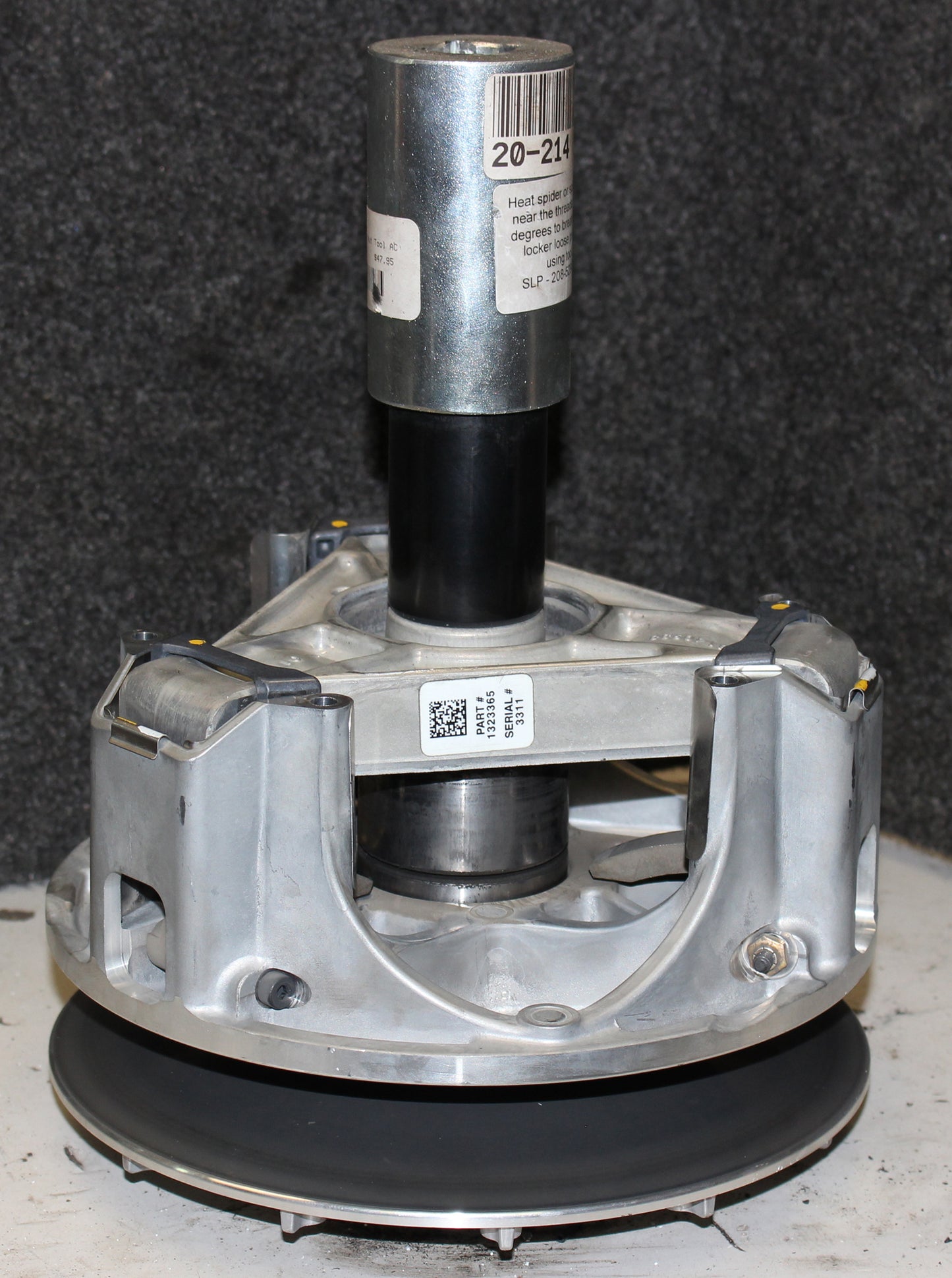 SLP Drive Clutch Spider Assembly Jam Nut Removal Kit for 2016-20 Polaris RZR Turbo & 2018-22 RS1 - 20-324