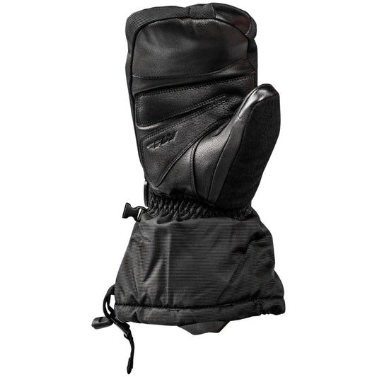 Fly Racing Cascade Mittens - Black/Grey/Hi-Vis - 363-3931